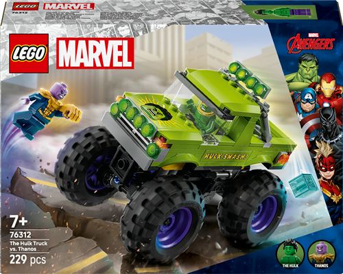 Lego Dc Super Heroes - Le tout-terrain de Hulk contre Thanos - 76312 - Image 3