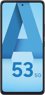 Smartphone Samsung Galaxy A53 6,5" 5G Double nano SIM 128 Go Noir