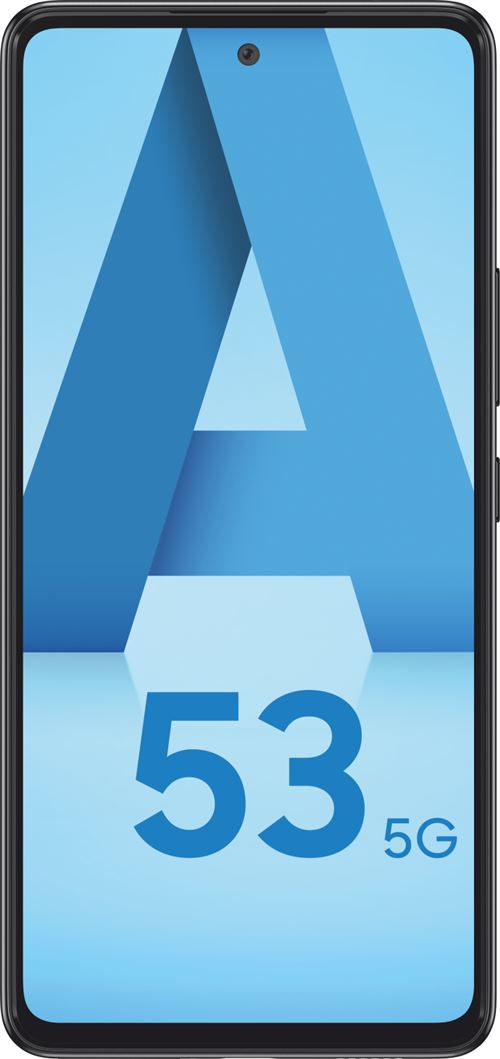 Smartphone Samsung Galaxy A53 6,5"" 5G Double nano SIM 128 Go Noir