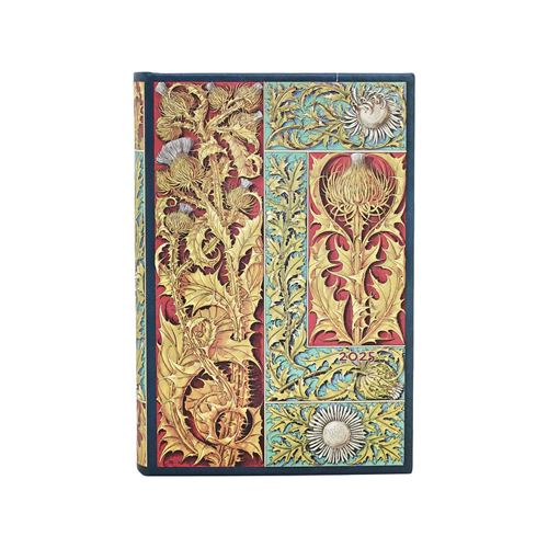 Agenda civil Paperblanks 2025 12 mois Chardon Sauvage