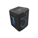 La Vegas reprend la signature sonore Klipsch avec son tweeter a compression et son haut-parleur de 5,25 pouces permet d''obtenir un son clair et precis, avec des basses profondes malgre la taille compacte de l''enceinte. La puissance sonore atteint 95 dB