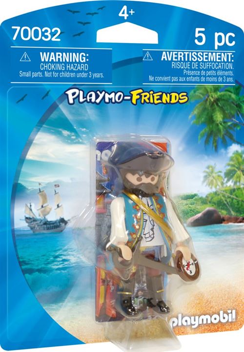 Playmobil Pirates Les Pirates des ténèbres 70032 Pirate avec boussole