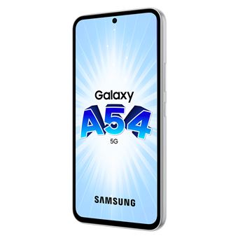 Smartphone Samsung Galaxy A54 6,4" 5G Nano SIM 128 Go Blanc