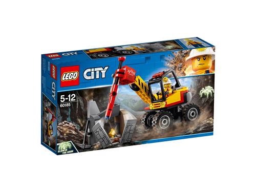 LEGO® City Mining 60185 L'excavatrice avec marteau piqueur