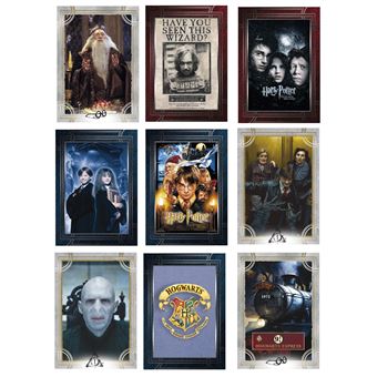 Coffret de 10 pochettes Panini Harry Potter avec 3 cartes