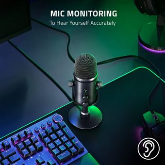 Microphone Gaming Razer Seiren V2 Pro Noir