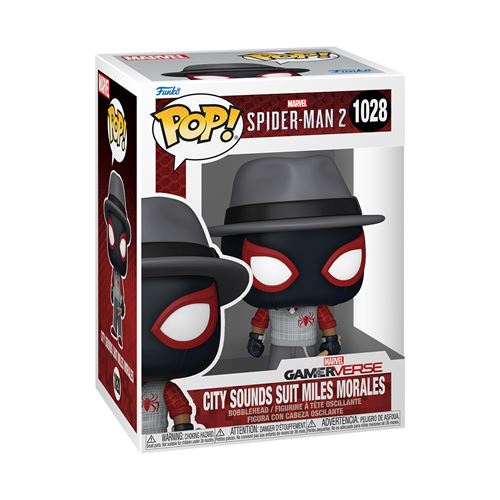 Figurine Funko Pop Games Spider-Man 2 VG City Sounds Miles