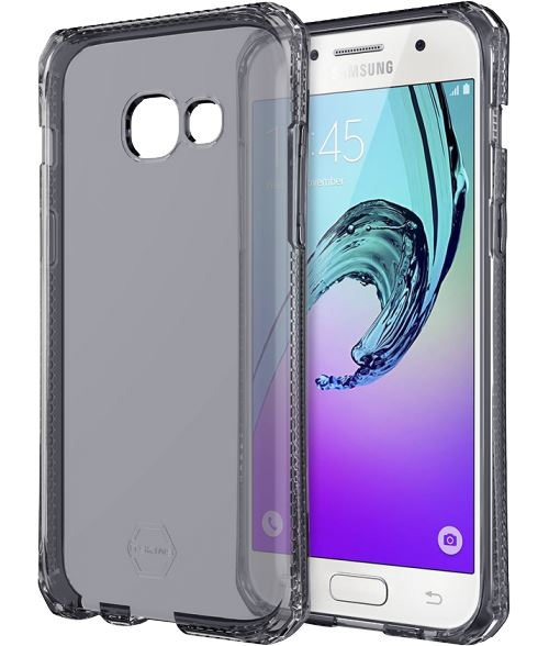 Coque semi-rigide Itskins Spectrum noire translucide pour Samsung Galaxy A5 A520