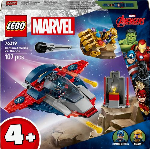 Lego Marvel Captain America contre Thanos - vue 2