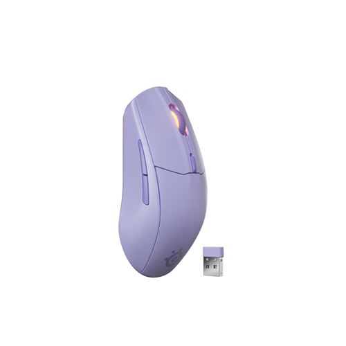 Steelseries Violet Souris Gaming Sans Fil Rival 3 Wl Gen 2