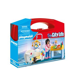 Playmobil City Life Valisette Chambre De Bebe Playmobil Achat Prix Fnac