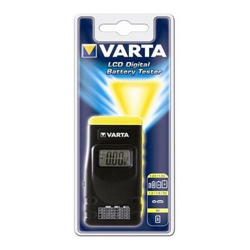 Testeur de piles Varta Noir