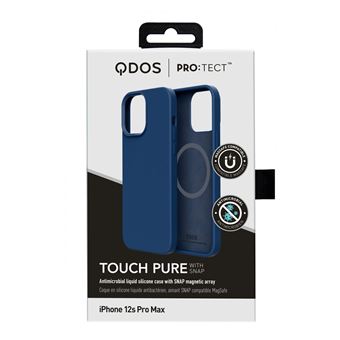 Coque de protection pour iPhone 13 Pro Max Qdos Touch Pure Snap Bleu marine - 1