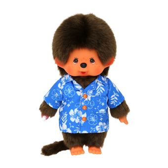 Peluche Monchhichi Hawaï 20 cm