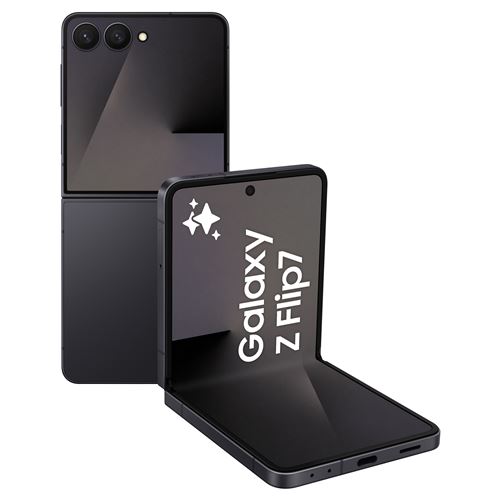 Smartphone Samsung Galaxy Z Flip7 6,9 5G Nano SIM 512 Go Noir Absolu