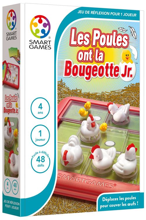 Jeu de réflexion Smartgames Les Poules ont la Bougeotte Junior