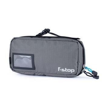 F-Stop Accessory Pouch Medium Gargoyle (Grey) / Black Zipper