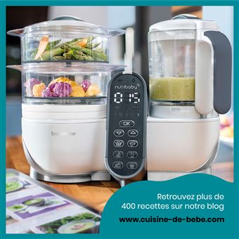Test : robot bébé 5 en 1 mixeur-cuiseur
