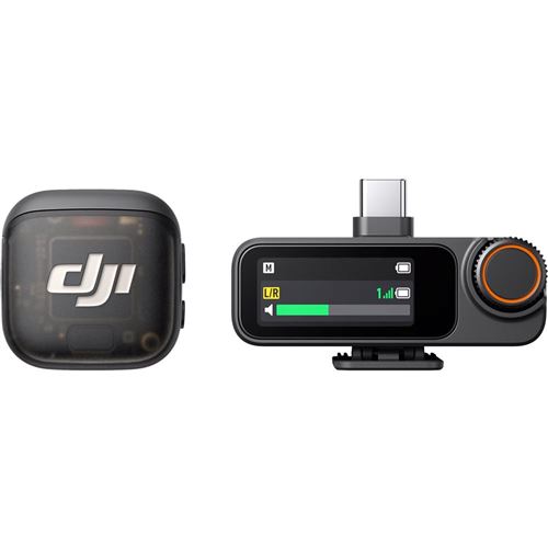 Micro Sans Fil DJI Mic 3 – 1 TX + 1 RX, Réduction de Bruit, Autonomie 28h - vue 2