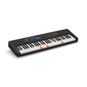Clavier Casio LK-S 450 avec 61 touches lumineuses Noir