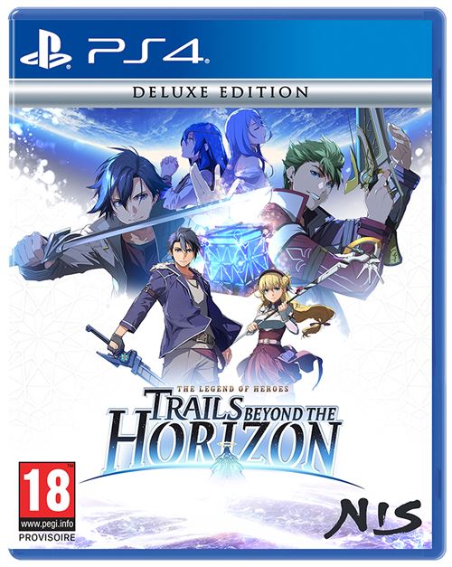 Pochette avant du jeu The Legend of Heroes Trails Beyond The Horizon Deluxe Edition PS4