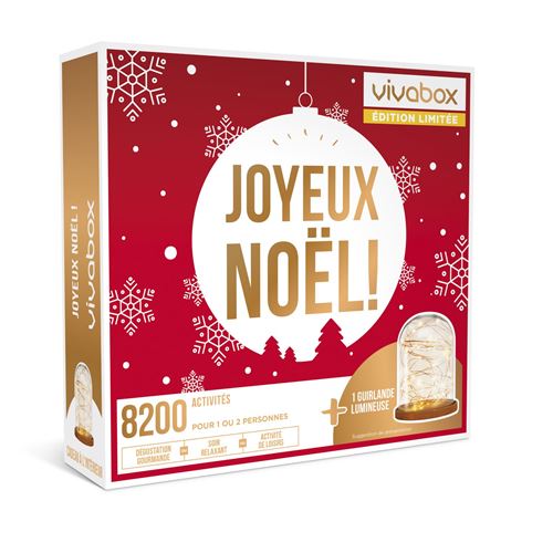 Coffret Cadeau Vivabox Joyeux Noel Coffret Cadeau Achat Prix Fnac