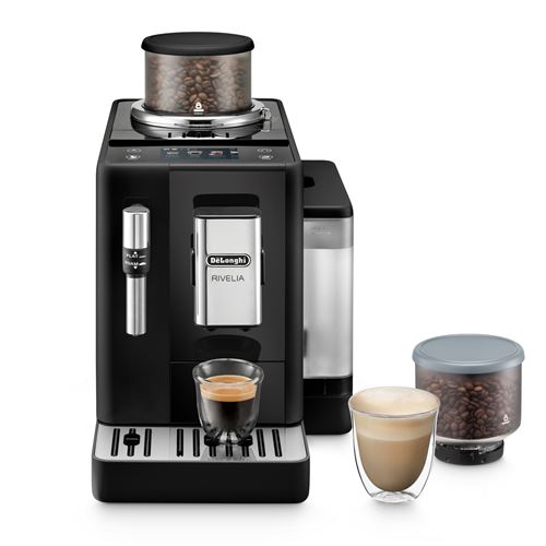 Expresso avec broyeur Delonghi Rivelia FEB4435.B 1450 W Noir Onyx - Delonghi