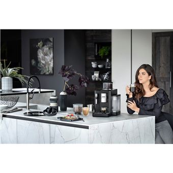 Expresso avec broyeur Delonghi Rivelia FEB4435.B 1450 W Noir Onyx