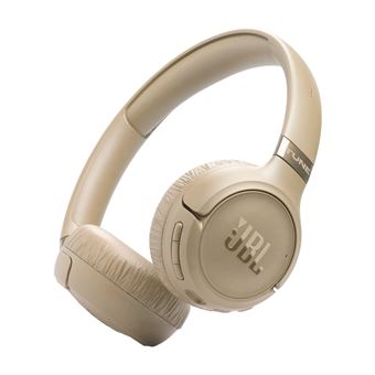 JBL Draadloze Bluetooth on-ear hoofdtelefoon Tune 680NC met actieve ruisonderdrukking Beige - 1