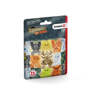 Sac Surprise Schleich Eldrador – Mini Creatures – Lave, Glace, Pierre Ou Jungle – Mini Hero Rare à Trouver – Dès 7 Ans