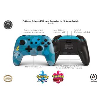 Manette sans fil Nintendo Switch PowerA Pokémon Laméléon