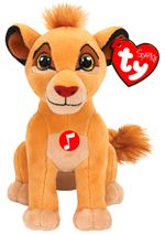 Peluche musicale Ty Le Roi Lion Simba Petit