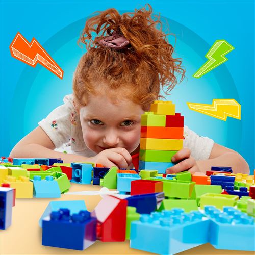 Jeu de construction Mega Bloks Junior Builders 100 pieces Autres jeux de construction Achat prix fnac