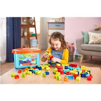 Jeu de construction Mega Bloks Junior Builders 100 pièces