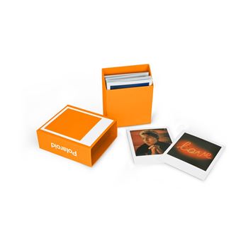 Boîte à photos Polaroid Photo Box Orange