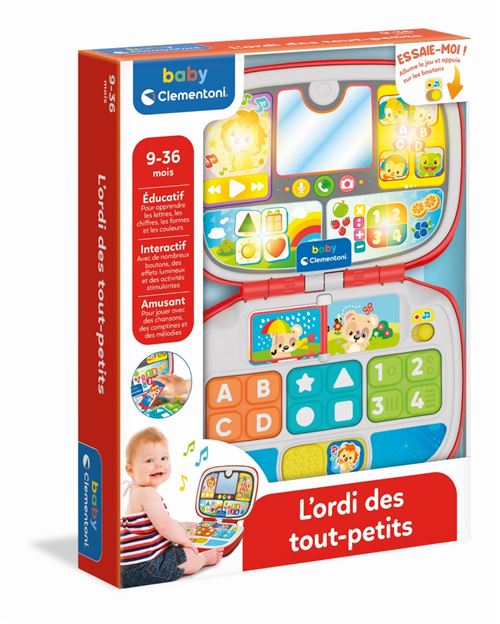 Jeu électronique Clementoni L'ordi des tout-petits