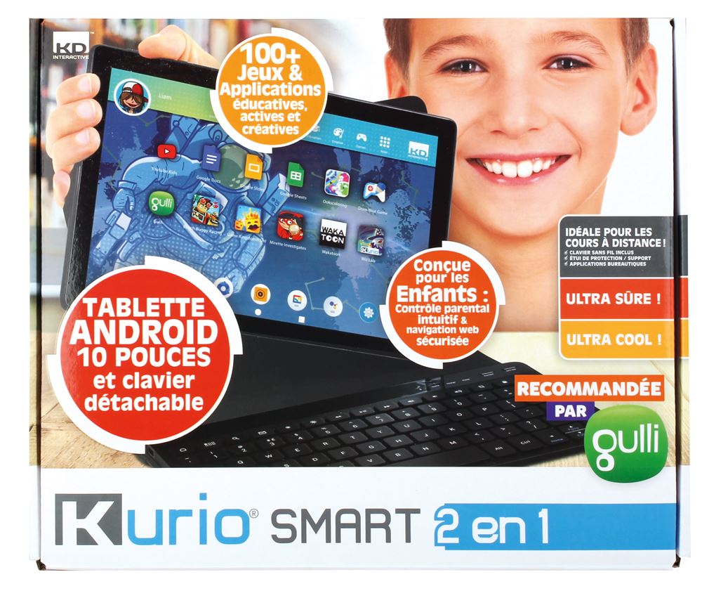 Tablette Gulli Kurio Smart 2 en 1 10 Exclusivité - Tablettes