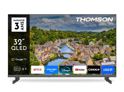 32FQG3S15C QLED avec adaptateur 12V Camping FHD 60Hz 60cm 2025 - vue 2