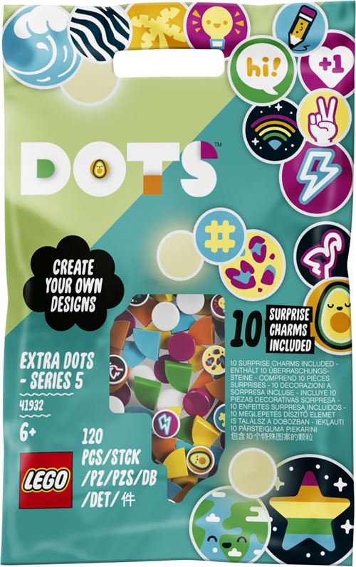 Lego Dots Lego® Dots™ 41932 Tuiles De Décoration Dots Série 5