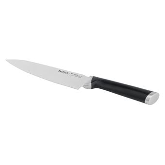 Couteau Tefal Chef Ever Sharp et Aiguiseur K2569004 16,5cm - Achat & prix