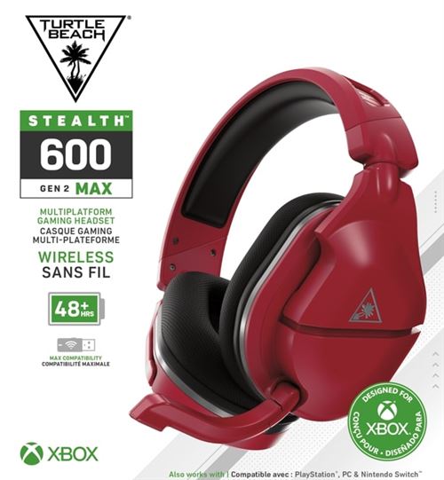 Casque Rouge Minuit Turtle Beach Recon 70n Compatible Switch - SWITCH