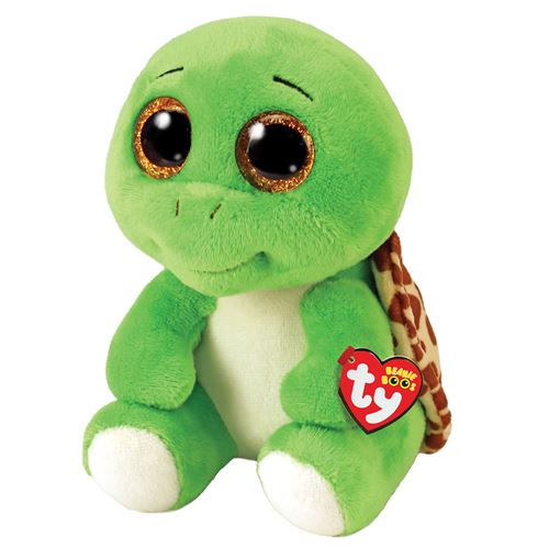 Ty Multicolore Peluche Interactive Beanie Boo's Turbo La Tortue 23 Cm