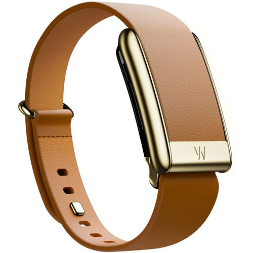 Bracelet Cuir Luxe CamelOr Etroit MG - vue 2
