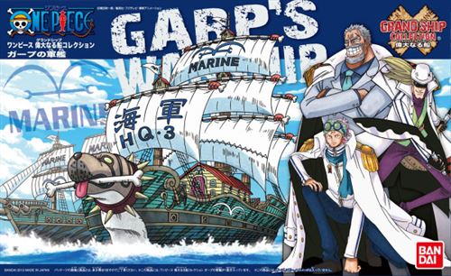 Maquette Bandai Namco One Piece Grand Ship Collection 008 Garp' Ship