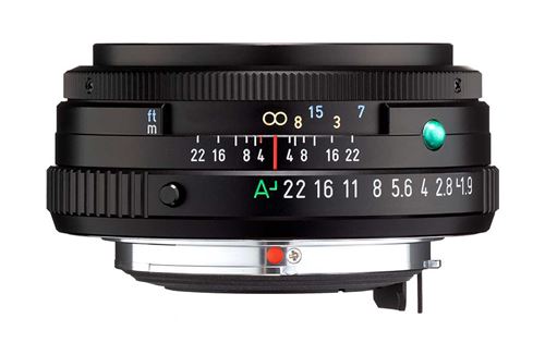 Objectif reflex Pentax HD FA 43mm f1 9 ED Limited