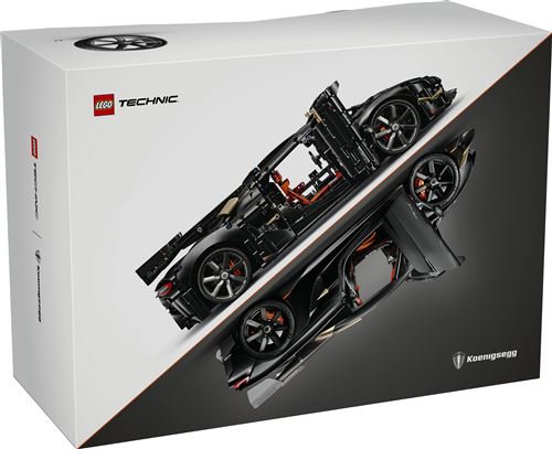 LEGO Technic 42232 Koenigsegg Sadair's Spear Hypercar