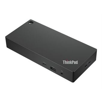 Station d'accueil avec fil PC portable Lenovo ThinkPad 40AY0090EU Noir - 1