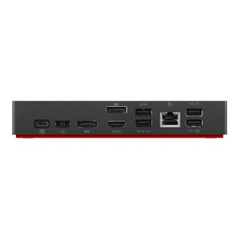 Station D'Accueil Lenovo 40AF0135EU - USB-C/USB-A, 90W, Dual 4K