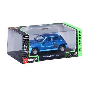 Voiture Bburago Street Fire Renault 5 Turbo 1:32 Bleu