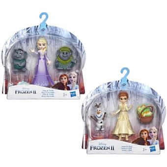 Poupée Mini Univers Amis Disney Frozen La Reine des Neiges 2 Modèle aléatoire